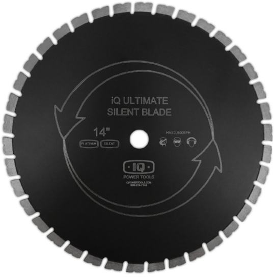 Tarcza diamentowa iQ Power Tools Platinum Silent Core iQ360 355 mm do kostki brukowej i cegły