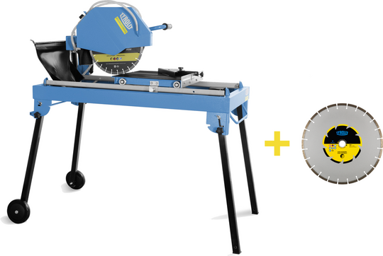 Masonry saw Tyrolit TBE400 (+ basic diamond blade 400)