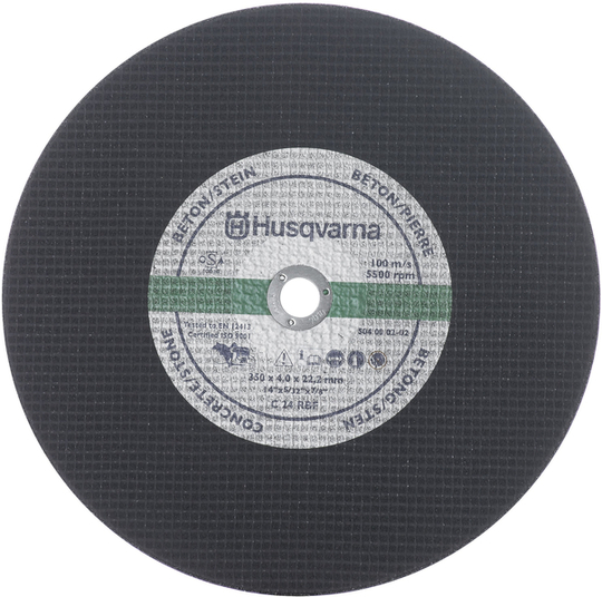 Abrasive disc (stone) Husqvarna 300 mm (22,2 mm) (Outlet)