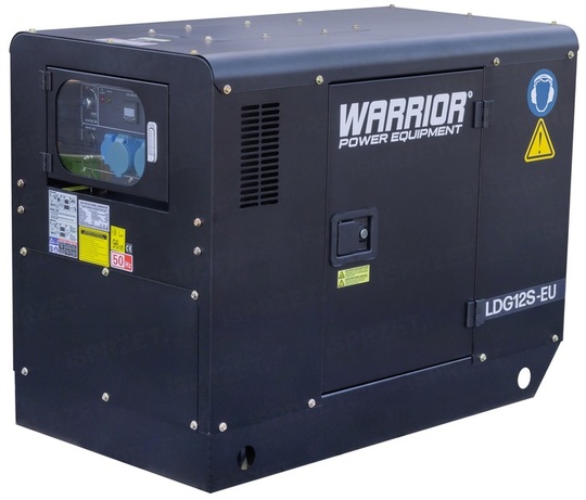 Agregat prądotwórczy jednofazowy Warrior LDG12S-EU AVR
