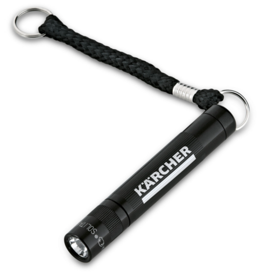 Mini latarka Kärcher (długość 8 cm)