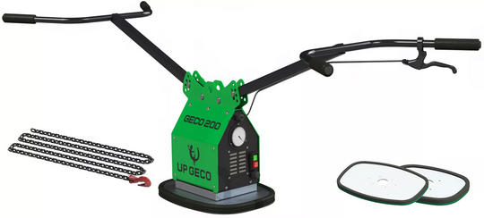 Vacuum gripper Up Geco 200 + two suction plates (100 kg, 200 kg)