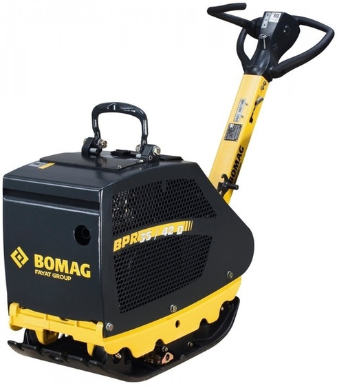 Zagęszczarka rewersyjna 230 kg Bomag BPR 35/42 D/E, 420 mm, rozruch elektryczny, Hatz 1B20