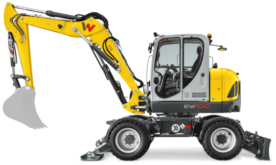 Koparka kołowa Wacker Neuson EW100