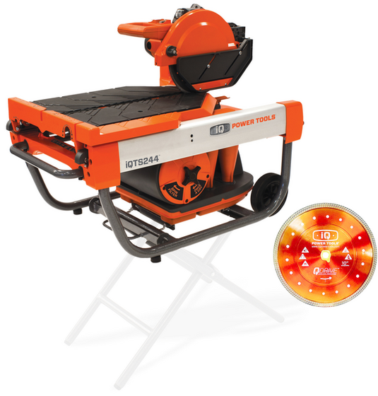 Dust-free table cutter iQ Power Tools iQTS244 (+ blade 254 mm)