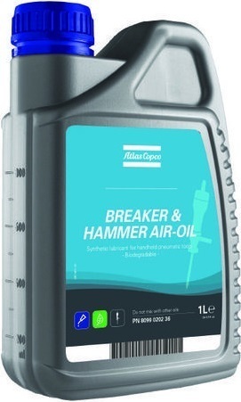 Oil AIR-OIL for Atlas Copco pneumatic hammers 0,25 L