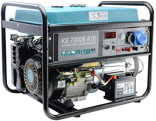 Agregat prądotwórczy jednofazowy Könner & Sohnen KS 7000E AVR, ATS