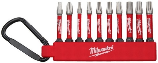 Zestaw bitów udarowych Milwaukee 4932480941 Shockwave Impact Duty (10 sztuk)