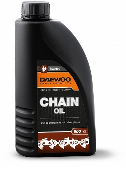 Olej do smarowania łańcuchów pilarek Daewoo Power DWO 100 (600 ml)