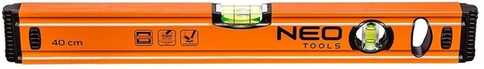 Aluminum spirit level Neo Tools 71-061 40 cm