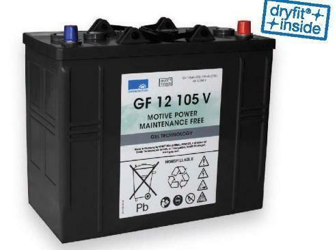 Cleaning machine gel battery Nilfisk 12 V-105 Ah 80564400