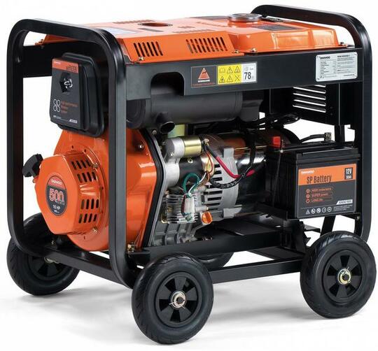 Agregat prądotwórczy trójfazowy Daewoo Power DDAE 9000DXE-3 AVR Dual Power