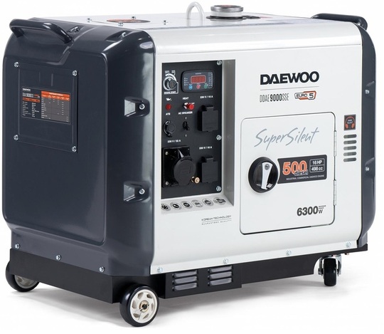 Agregat prądotwórczy jednofazowy Daewoo Power DDAE 9000SSE AVR