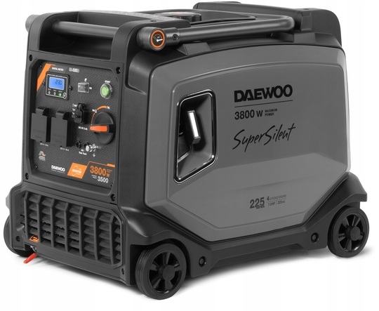 Agregat prądotwórczy jednofazowy inwertorowy Daewoo Power GDA 4500SEi