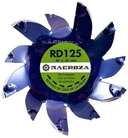 Frez RD-125 do bruzdownicy Enar 