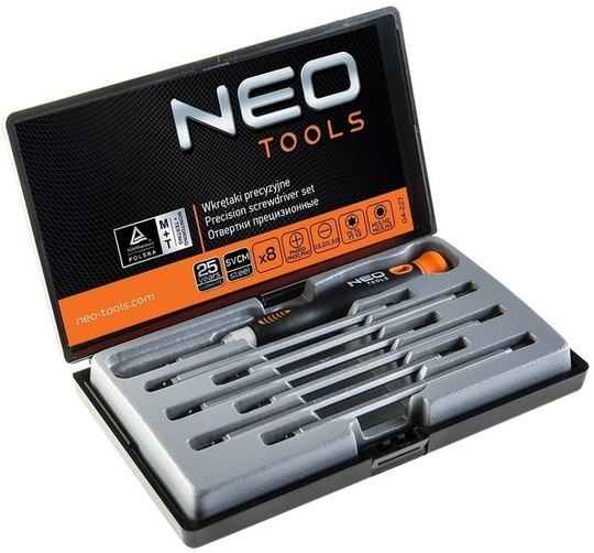 Zestaw wkrętaków precyzyjnych Neo Tools 04-227 (8 elementów)