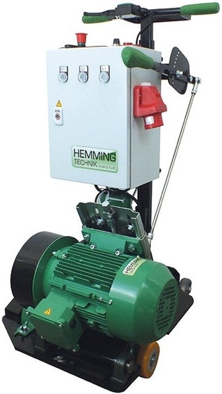 Frezarka do rowków pod ogrzewanie podłogowe Hemming Technik HE-120 400V 4,0kW (wersja automatyczna, tarcza w zestawie)