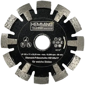 Milling cutter Hemming Technik 19723 (125 mm)