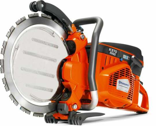Ręczna, pierścieniowa przecinarka spalinowa Husqvarna K 970 Ring (430 mm), głębokość cięcia 325 mm