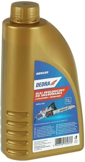 Eco oil Dedra DEGL02 1L for chain lubrication