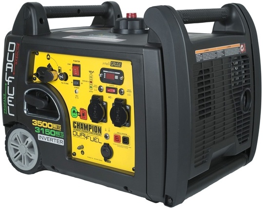 Single phase power generator Champion 3500 Watt Dual Fuel