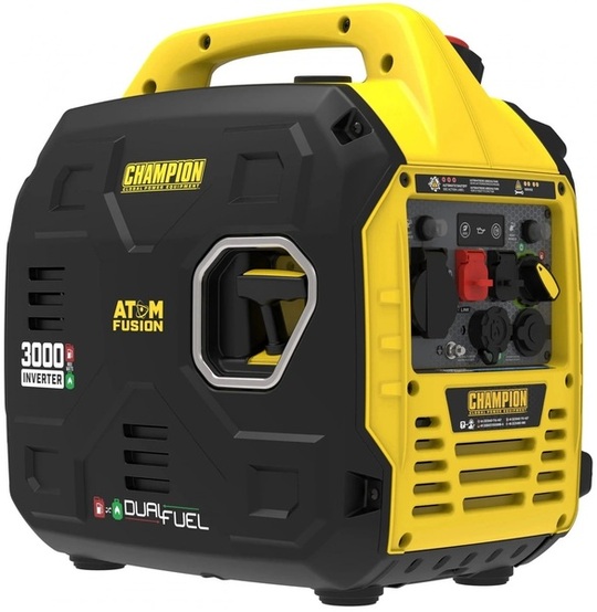 Agregat prądotwórczy jednofazowy inwerterowy Champion 3000 Watt Dual Fuel
