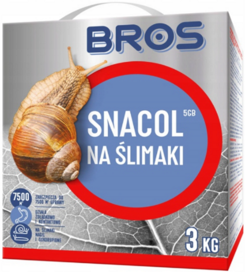 Preparat do zwalczania ślimaków 5GB Bros Snacol ND-392 3 kg