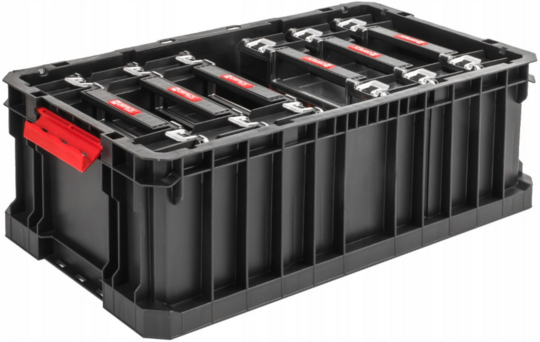 Kosz narzędziowy z 6 organizerami Qbrick System TWO Z251613PG001