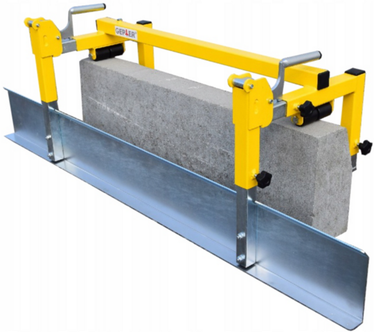 Slipform for concrete backfill Gepter L100