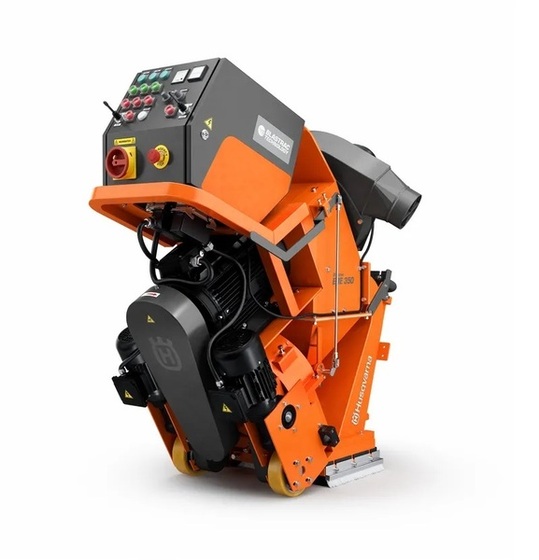 Śrutownica do stali Husqvarna (Blastrac) EBE 350 50 Hz