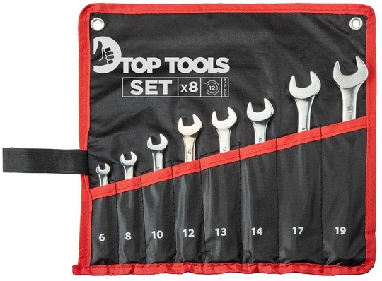 Socket wrench set Top Tools 35D360 (8 pcs)