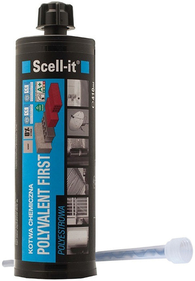 Kotwa chemiczna (żywica wiążąca) Scell it Polyvalent 410 FIRST 410 ml