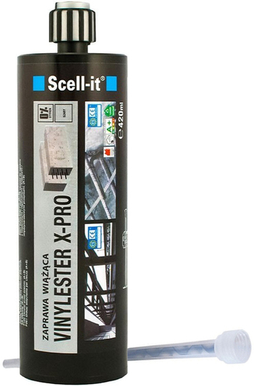 Kotwa chemiczna (żywica wiążąca) Scell it X-PRO 420 VINYLESTER 420 ml