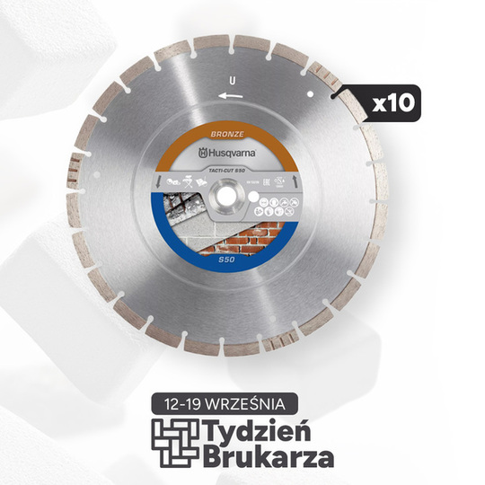 SET - Diamond blade Husqvarna Tacti-Cut S50 Plus 350 mm (10 pcs)