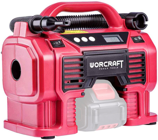 Kompresor Worcraft CAC-S20LiA (+3x adapter)