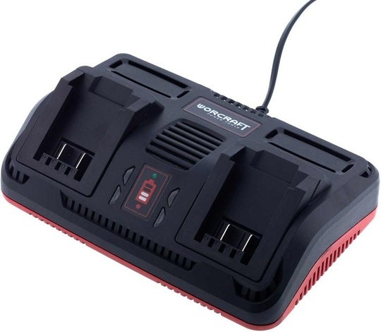 Szybka, podwójna ładowarka Worcraft CLC-20V-2.4D