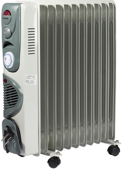 Oil heater Volteno 2500 W turbo+timer (11 fins)