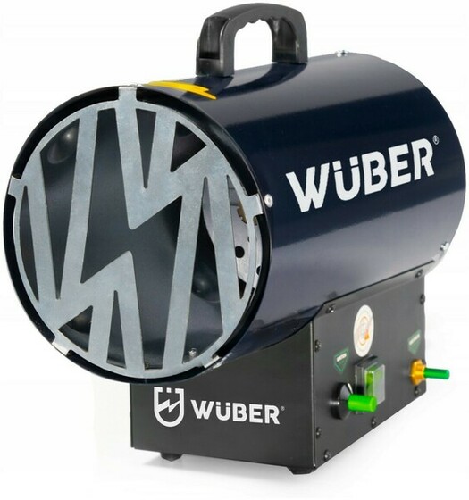 Nagrzewnica gazowa Wuber Tools W15011 + wąż z reduktorem (moc 25 KW)