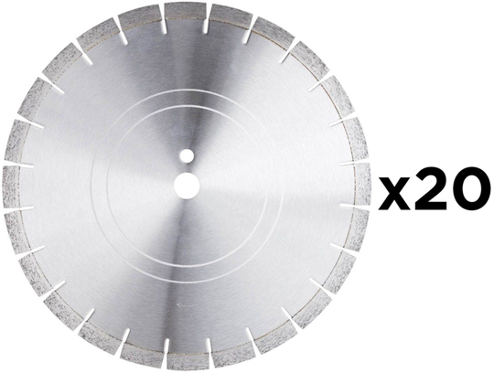 SET – Diamond blade Dr. Schulze SHARK HARD 230 mm (20 pcs)