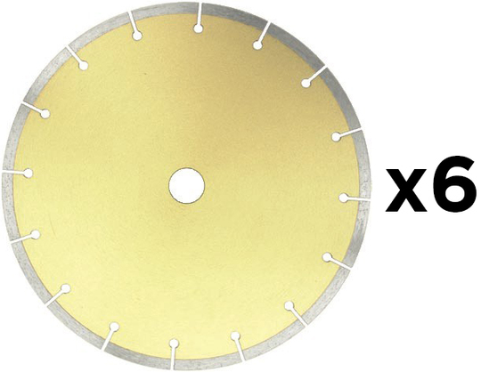 PAKIET – Tarcza diamentowa Dr. Schulze UNI-K2 230 mm do uniwersalnego zastosowania (6 sztuk)