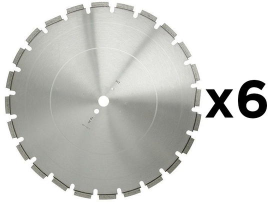 SET – Diamond blade Dr. Schulze Tornado Asfalt Standard 450 mm (6 pcs)