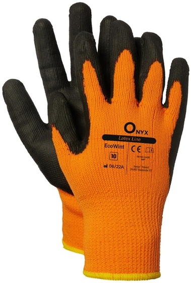 Work gloves Verken EcoWint (12 pair) - Orange