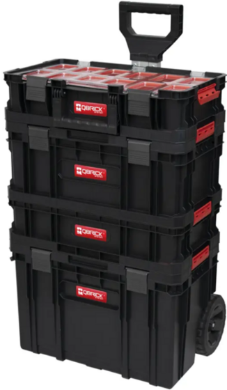 Zestaw 6 skrzyń Qbrick System (TWO CART + TWO TOOLBOX + Organizer multi (2 szt.) + TWO BOX 100 + TWO ORGANIZER)