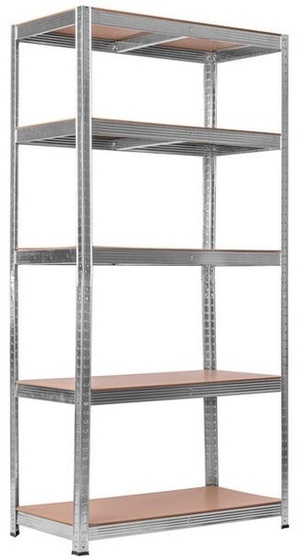 Regał metalowy z półkami Rino RN-23999 180 x 90 x 40 cm