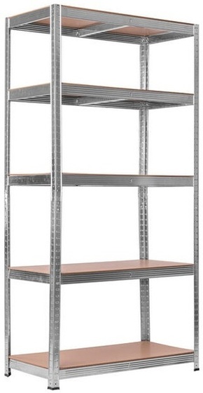Regał metalowy z półkami Rino RN-24033 220 x 110 x 45 cm
