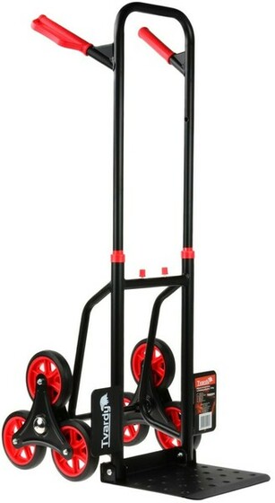 Składany wózek transportowy (schodowy) Geko T00501, udźwig 150 kg