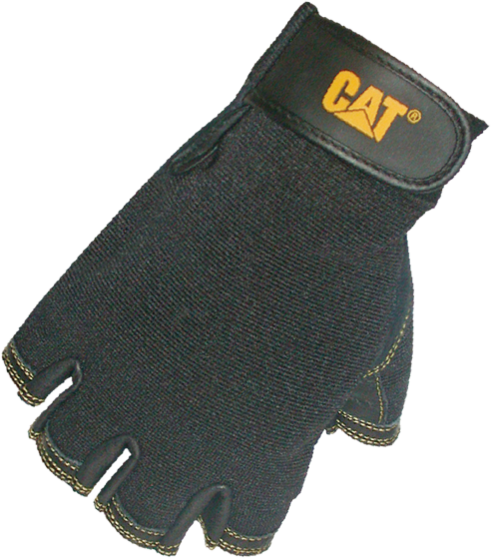 CAT Rękawice Half Finger Reversed pigskin grain XL