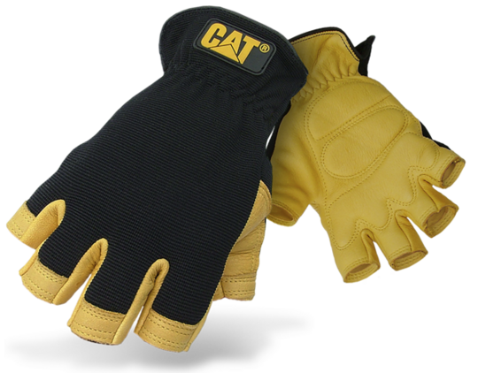 CAT rękawice Half-finger Prem. Deerskin Gel Pad XL