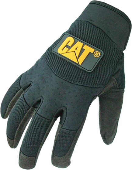 CAT Rękawice PU Synthetic Leather Pad Spandex Back m