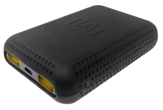 Powerbank Caterpillar (10 000 mAh) DUAL USB 2,4 A (+ kabel Micro-USB)